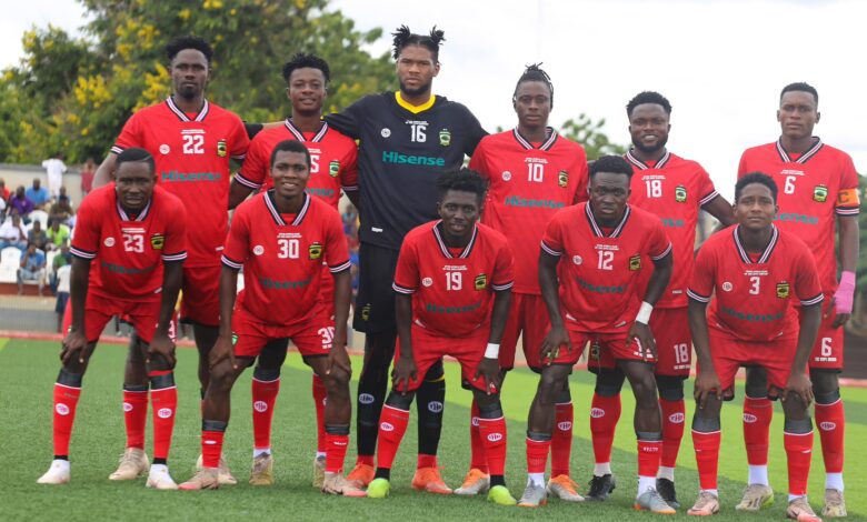 Asante Kotoko Line Up