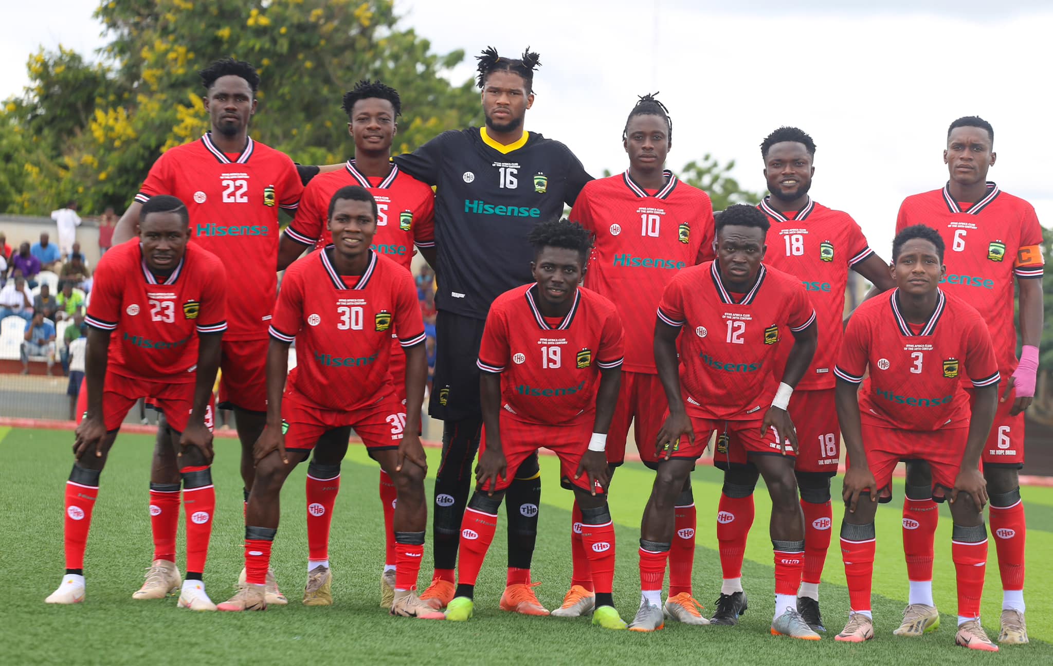 Asante Kotoko Line Up