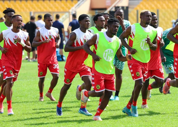 Asante Kotoko training