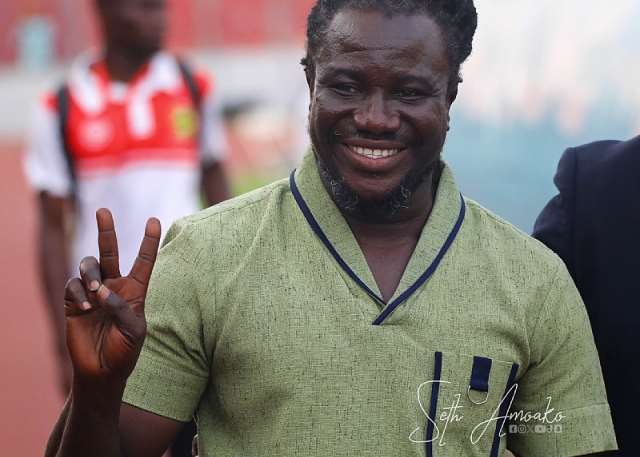 Golden Kicks FC coach Fiifi Parker Hanson