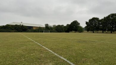 local football pitch