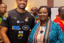 Jane Naana and Jordan Ayew